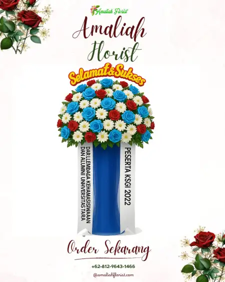 Standing Flowers Wisma Mandiri Jakarta